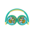 Teal-Cream - Back - Animal Crossing Childrens-Kids Character Wireless Headphones