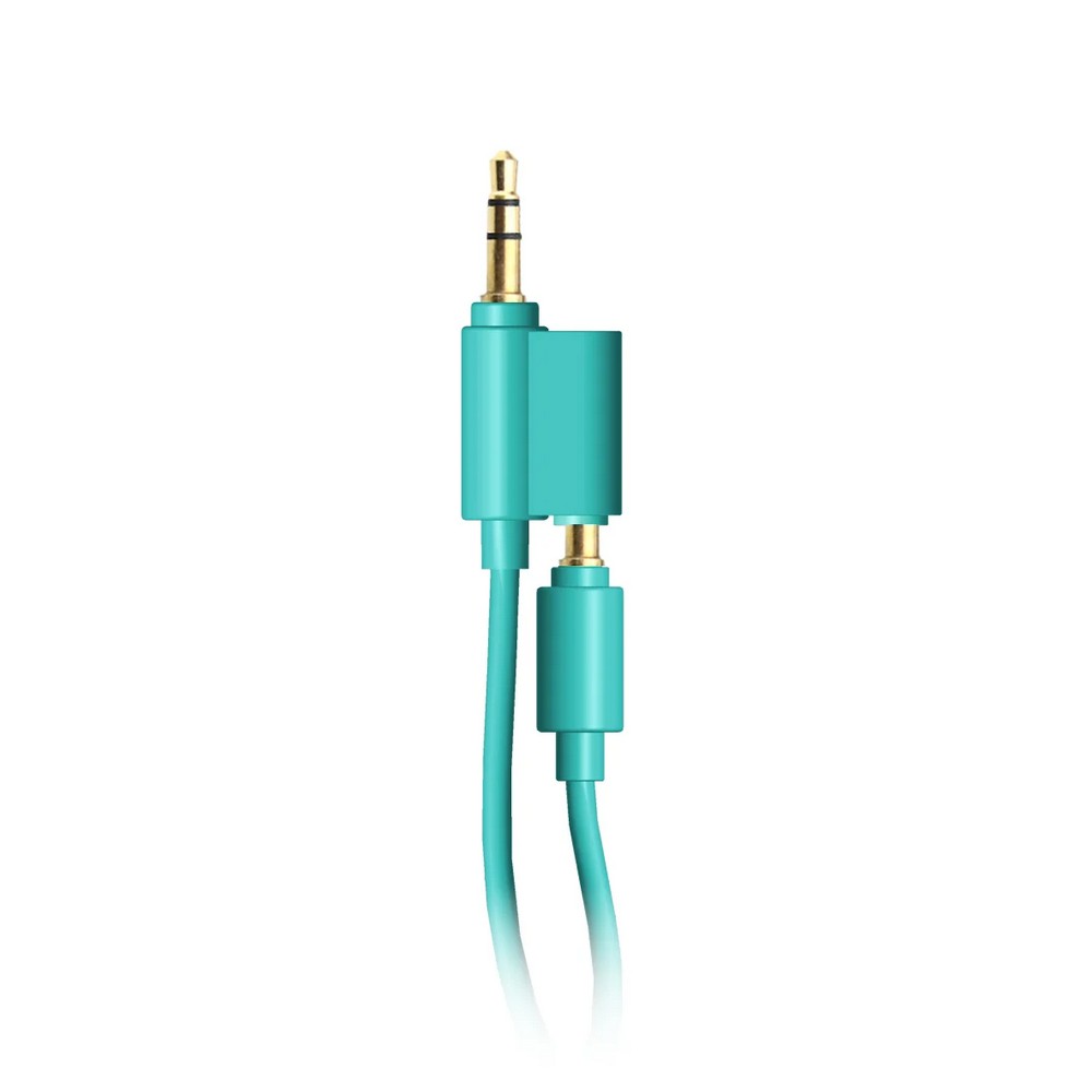 Teal-Cream - Pack Shot - Animal Crossing Childrens-Kids Character Wireless Headphones