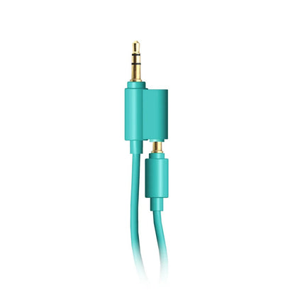 Teal-Cream - Pack Shot - Animal Crossing Childrens-Kids Character Wireless Headphones