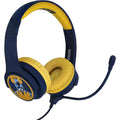 Blue-Yellow - Front - Batman Childrens-Kids Interactive Gaming Headphones