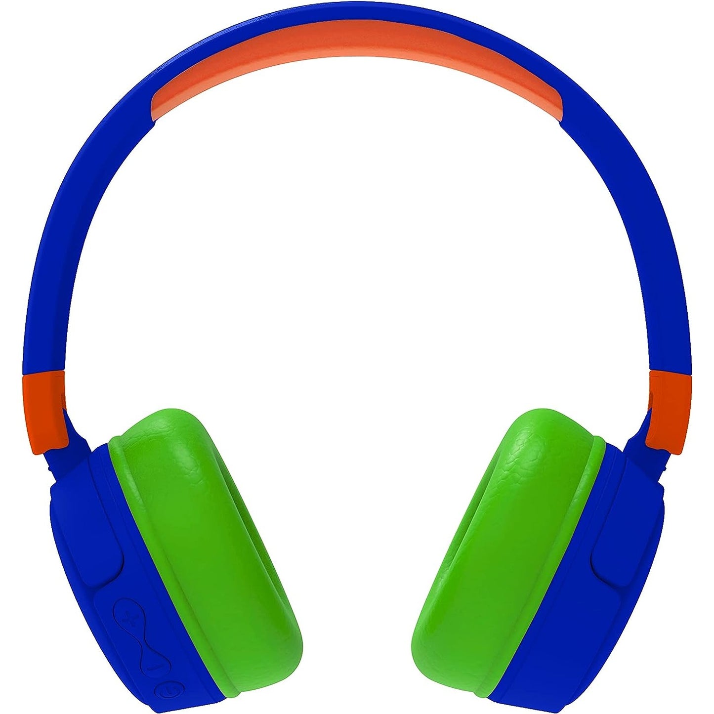 Blue-Orange-Green - Side - Nerf Childrens-Kids Wireless Headphones