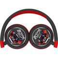 Black-Red - Back - Transformers Childrens-Kids Optimus Prime Wireless Headphones