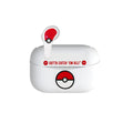 White-Red - Back - Pokemon Pokeball Wireless Earbuds