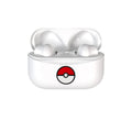 White-Red - Front - Pokemon Pokeball Wireless Earbuds