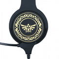 Black-Gold - Lifestyle - The Legend Of Zelda Childrens-Kids Logo Interactive Headphones