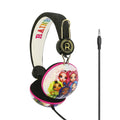 Black-White - Front - Rainbow High Childrens-Kids On-Ear Headphones
