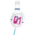 White-Blue - Side - Hatsune Miku Pro G1 Gaming Headphones