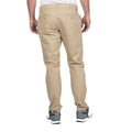 Stone - Side - Island Green Mens Stretch Chino Tapered Golf Trousers