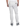Light Grey - Side - Island Green Mens Stretch Chino Tapered Golf Trousers