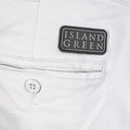 Light Grey - Lifestyle - Island Green Mens Stretch Chino Tapered Golf Trousers