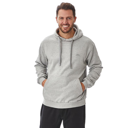 Light Grey - Side - Iron Mountain Mens Fleece Regular Hoodie