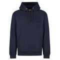 Navy Blue - Front - Iron Mountain Mens Fleece Regular Hoodie