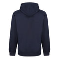 Navy Blue - Back - Iron Mountain Mens Fleece Regular Hoodie