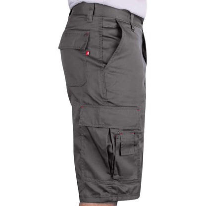 Grey - Lifestyle - Lee Cooper Mens Classic Cargo Shorts