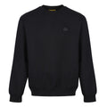 Black - Front - Iron Mountain Mens Fleece Crew Neck Sweatshirt
