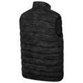 Black - Back - Lee Cooper Mens Camo Padded Gilet