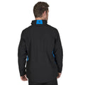Black-Turquoise - Lifestyle - Island Green Mens Stretch Golf Waterproof Jacket