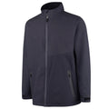 Charcoal-Black - Front - Island Green Mens Stretch Golf Waterproof Jacket
