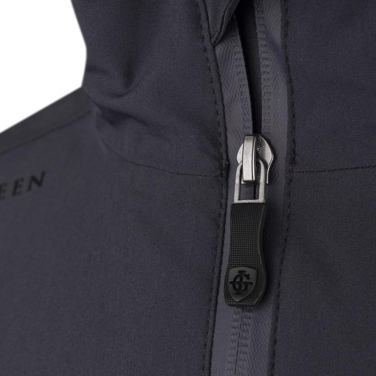 Charcoal-Black - Lifestyle - Island Green Mens Stretch Golf Waterproof Jacket