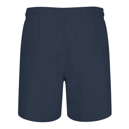 Navy Blue - Back - RIPT Essentials Mens Swim Shorts