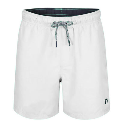 White - Front - RIPT Essentials Mens Swim Shorts