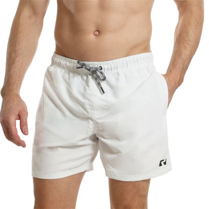 White - Side - RIPT Essentials Mens Swim Shorts