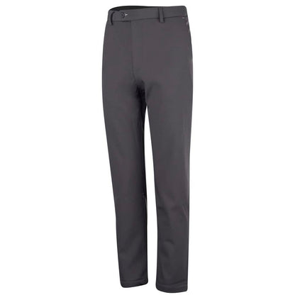 Charcoal - Front - Island Green Mens Bonded Fleece Lining All Weather Trousers