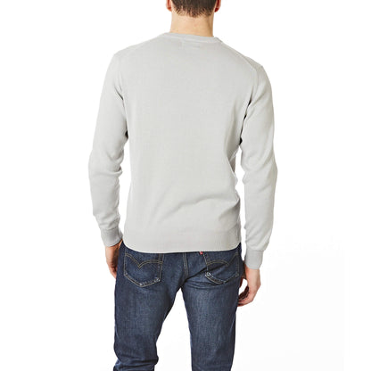 Light Grey - Lifestyle - CastlePoint Mens Knitted V Neck Jumper