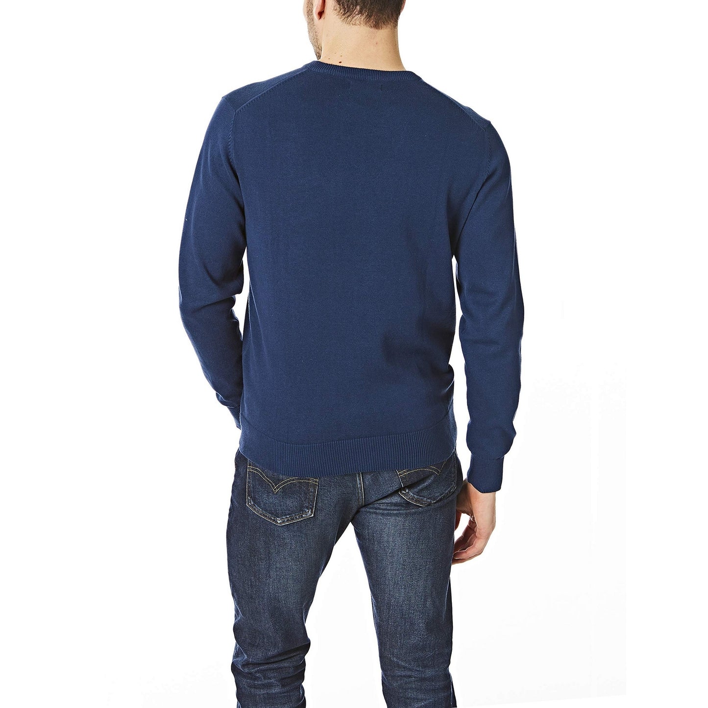 Denim - Lifestyle - CastlePoint Mens Knitted V Neck Jumper