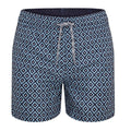 Pale Blue - Front - RIPT Essentials Boys Diamond Swim Shorts