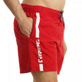 Red-White - Lifestyle - RIPT Essentials Mens Swim Shorts