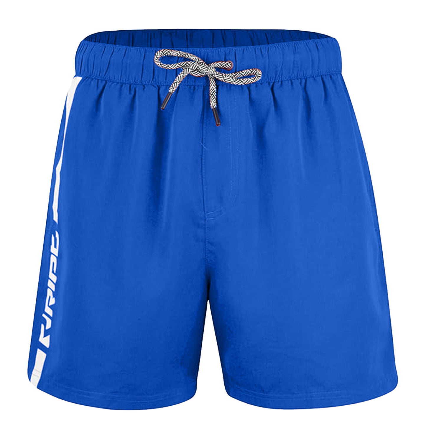 Royal Blue-White - Front - RIPT Essentials Mens Swim Shorts