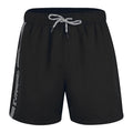 Black-Grey - Front - RIPT Essentials Mens Swim Shorts