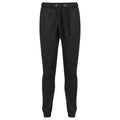 Black - Front - Iron Mountain Mens Cuffed Ankle Jogging Bottoms