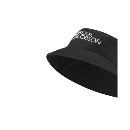 Black - Back - Oscar Jacobson Carmen Water Resistant Bucket Hat