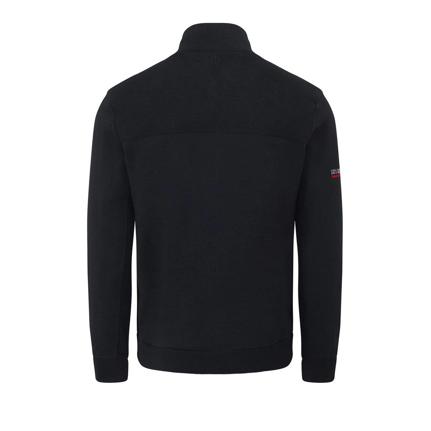 Black - Back - Oscar Jacobson Mens Sweater Top