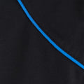 Black-Turquoise - Side - Island Green Womens-Ladies Stretch Golf Waterproof Jacket