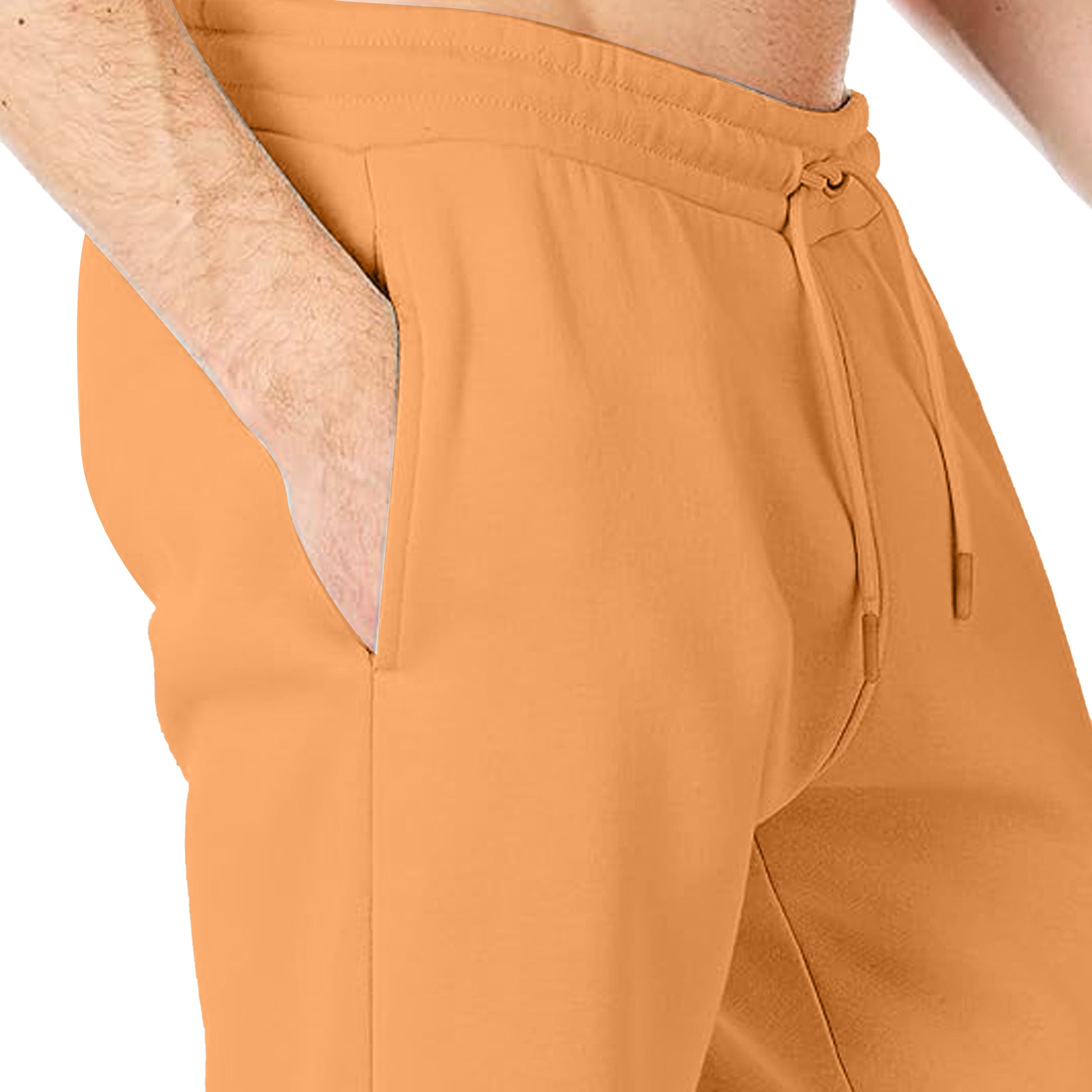 Orange - Lifestyle - RIPT Essentials Mens Jogging Bottoms