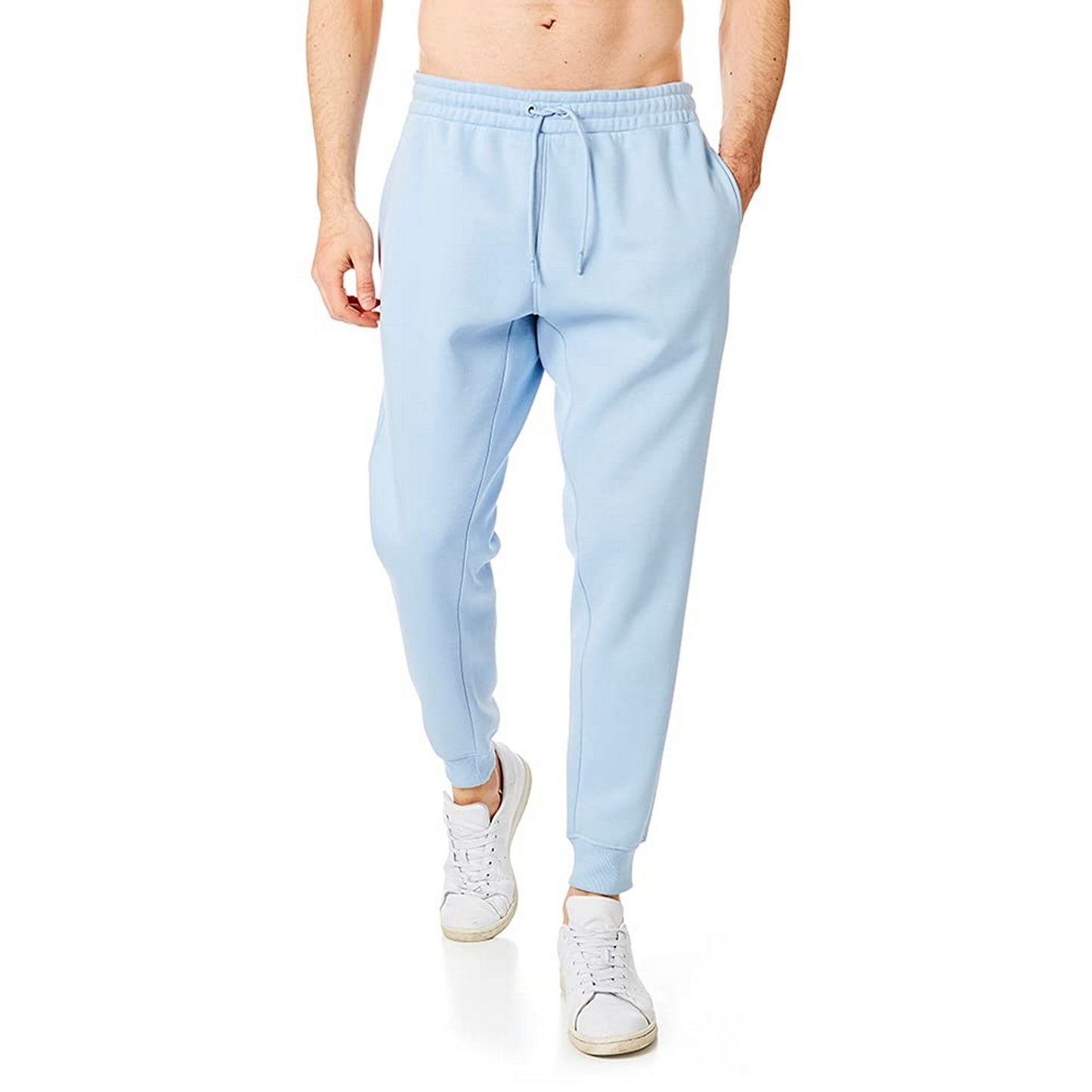 Cashmere Blue - Front - RIPT Essentials Mens Jogging Bottoms