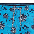 Blue - Side - RIPT Essentials Boys Palm Tree Swim Shorts