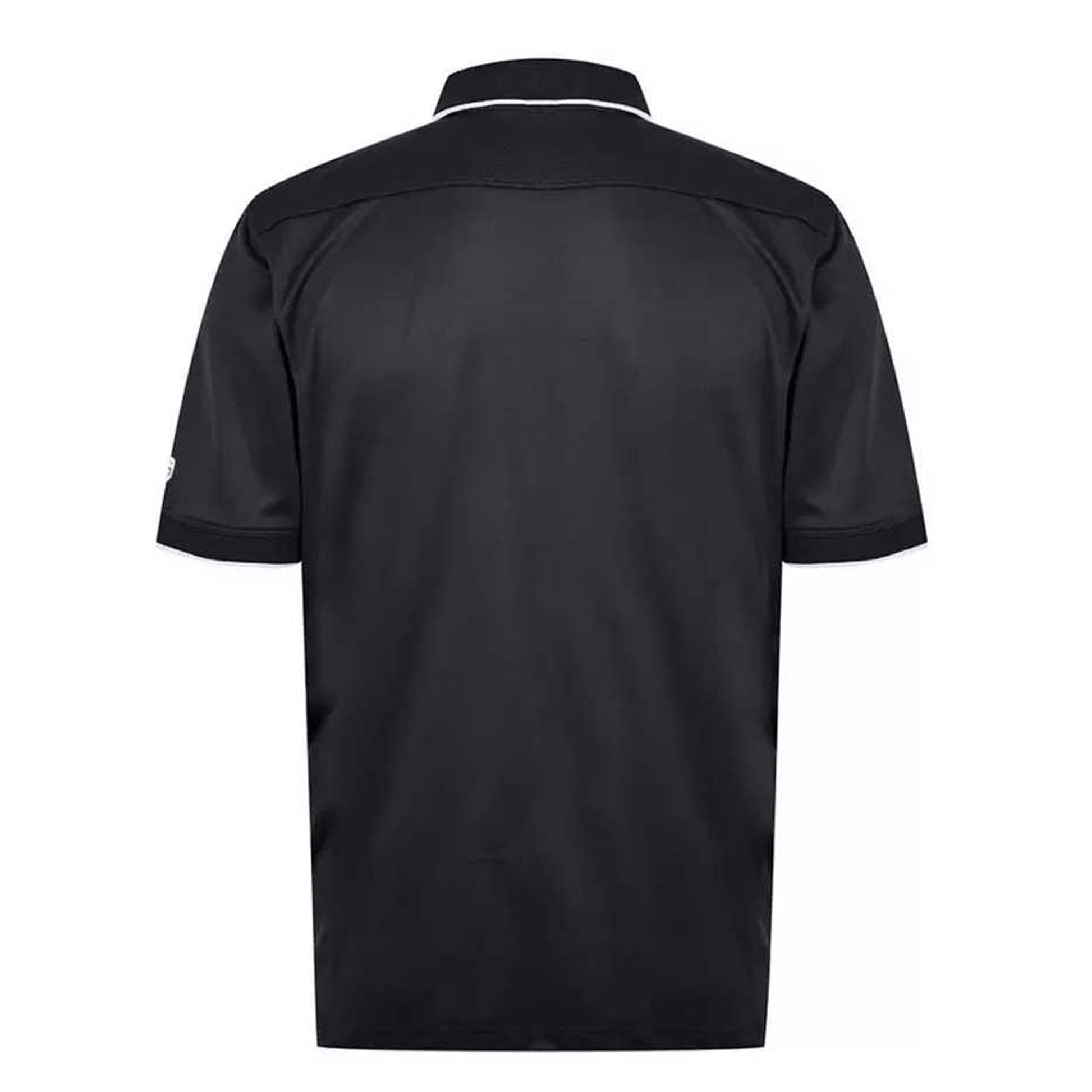 Charcoal - Back - Island Green Mens Performance Polo Shirt