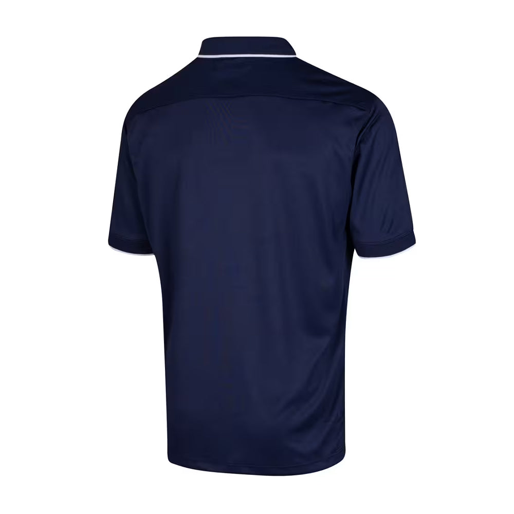 Navy - Back - Island Green Mens Performance Polo Shirt