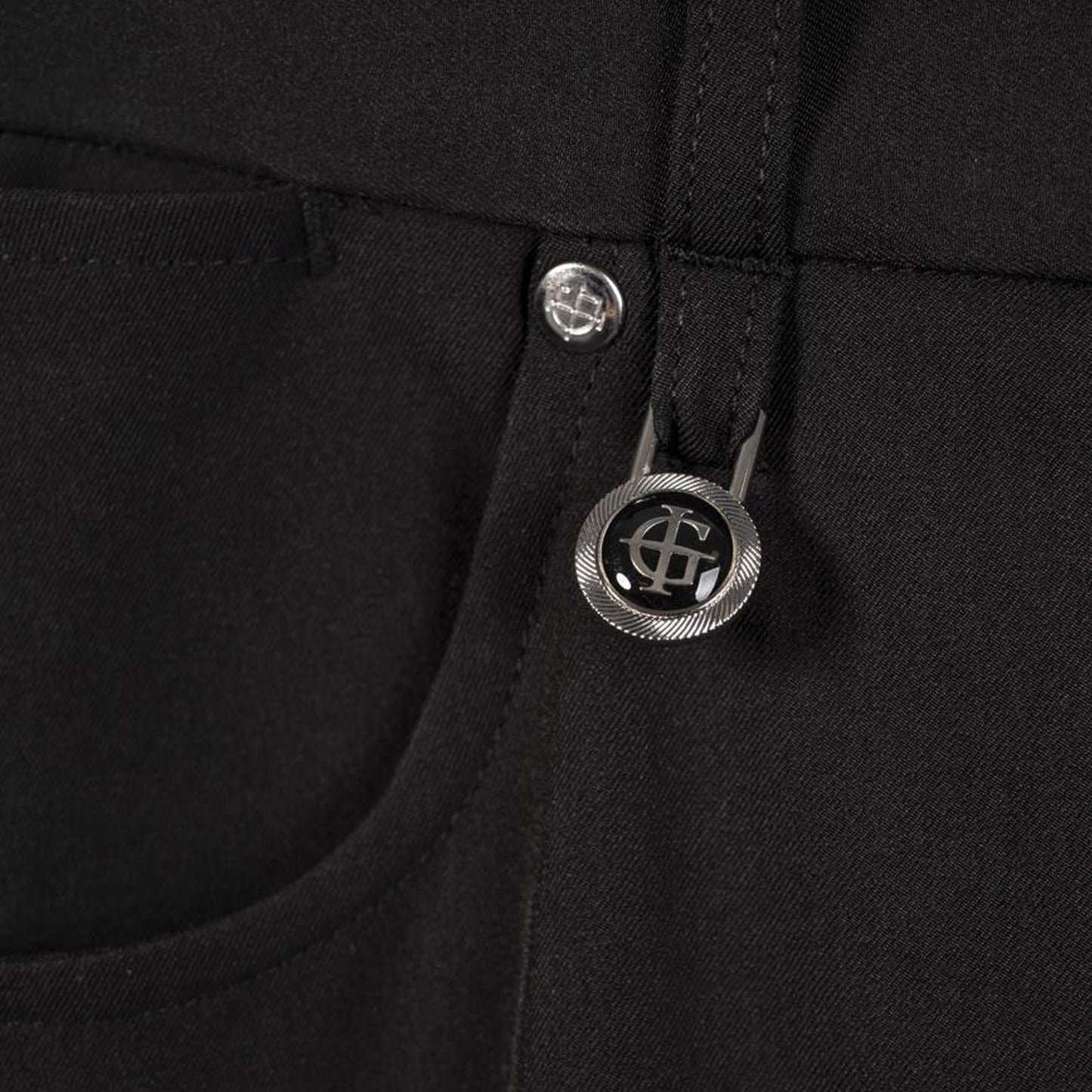 Black - Lifestyle - Island Green Womens-Ladies Quick Dry Stretch Trousers