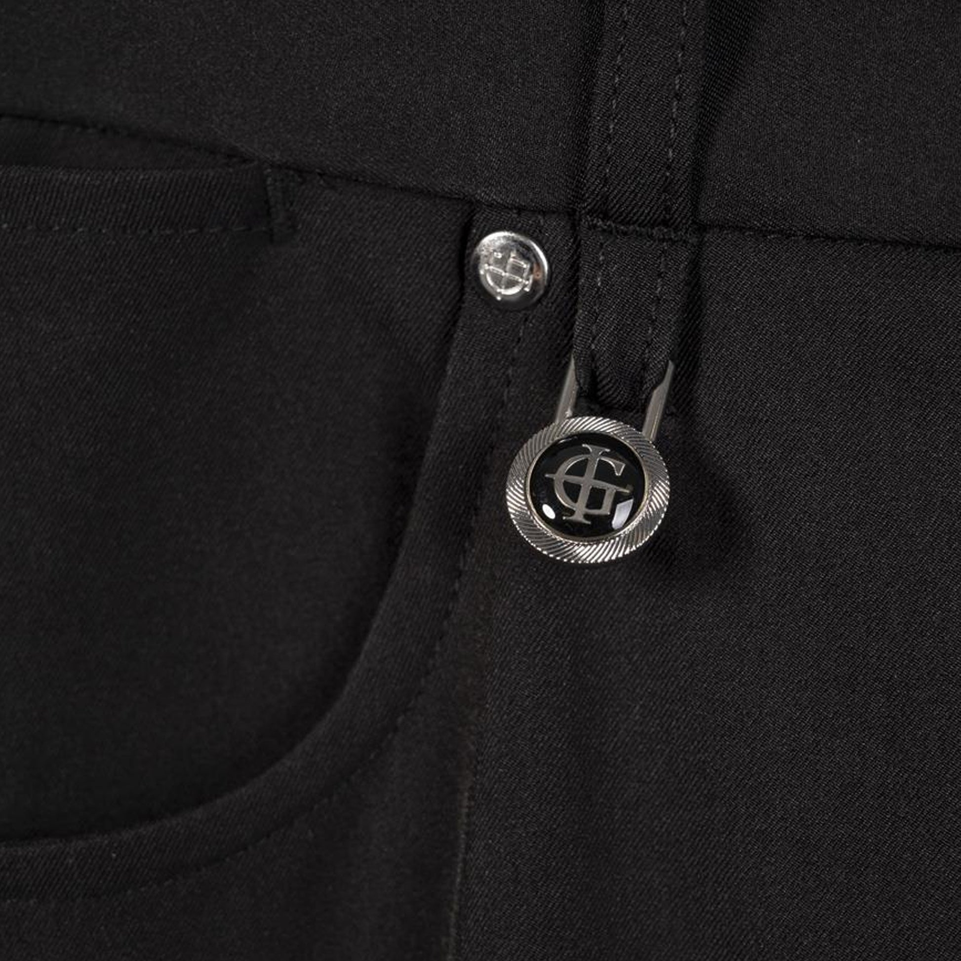 Black - Lifestyle - Island Green Womens-Ladies Quick Dry Stretch Trousers