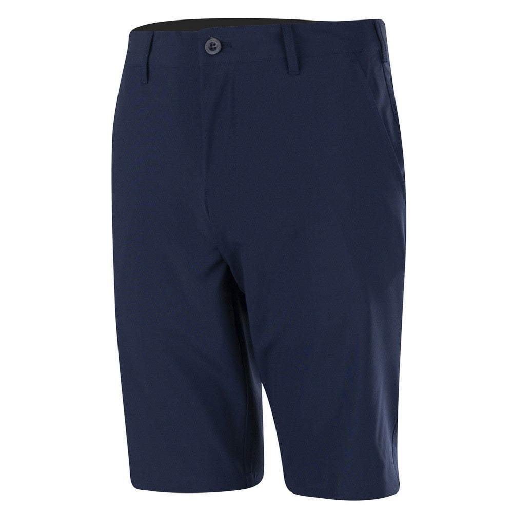 Dark Navy - Front - Island Green Mens Stretch Gripped Golf Shorts