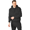 Charcoal Grey - Side - RIPT Essentials Mens Pull Over Hoodie