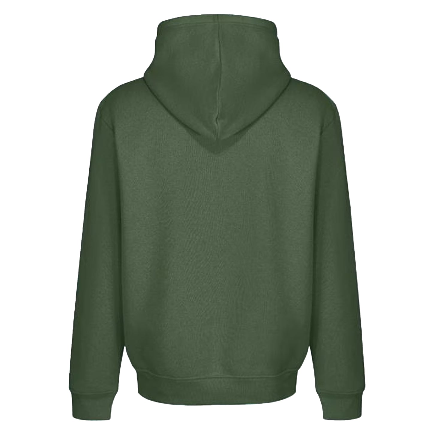 Army Green - Back - RIPT Essentials Mens Pull Over Hoodie