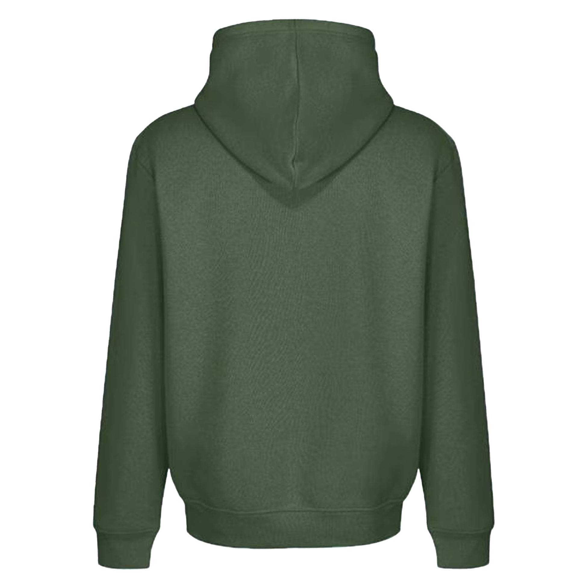 Army Green - Back - RIPT Essentials Mens Pull Over Hoodie