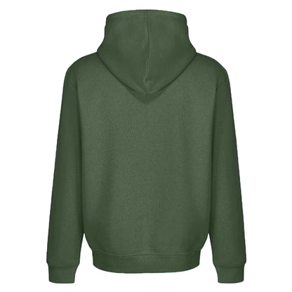 Army Green - Back - RIPT Essentials Mens Pull Over Hoodie
