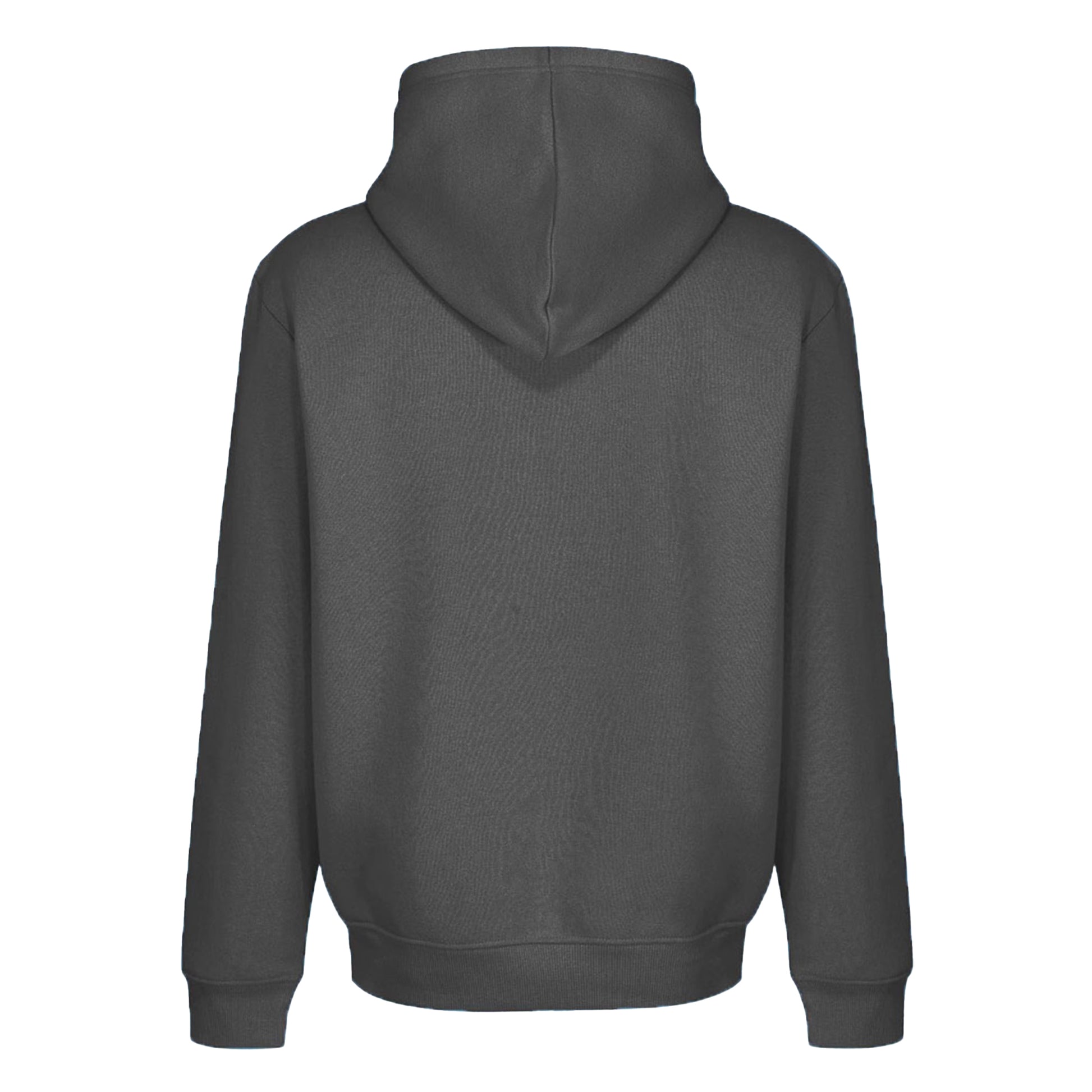 Charcoal Grey - Back - RIPT Essentials Mens Pull Over Hoodie